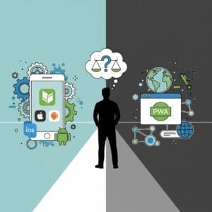 PWA,application native
