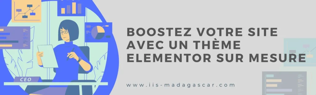 theme elementor personnalise