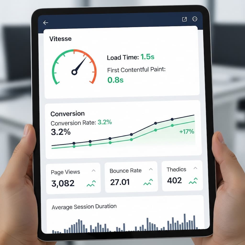 créer un site internet performant vitesse, ux et conversion