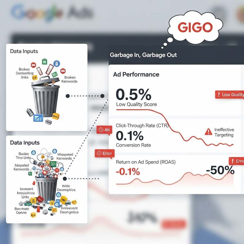 conversion google ads garbage in garbage out